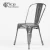 Import cheap and durable modern design dining furniture metal restaurant chair from China