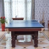 Cheap Chinese solid wood 8 ball slate pool table cheap price