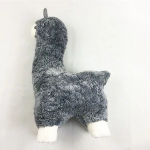 Cheap genuine wool sheepskin alpaca baby plush toy