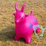 cheap inflatable ride on animal toys inflatable jumping animal