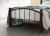 Import Cheap Metal Bed Frame with Wood post , Single, Double, Queen from China