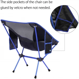 Cheap price Portable Picnic Chair Foldable Outdoor Ultralight Aluminium Frame Lightweight Camping Chair Beach Chair