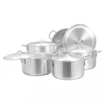 CHEF COOKWARES | Dutch Oven ROYAL Casserole 5 Piece Set with Induction [20/28 cm]