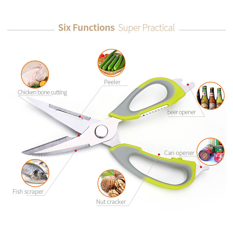 Buy Chicken Bone Food Grade Scissor Multifunction Kitchen Plastic Paper ...