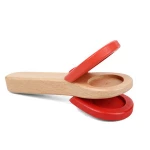 Child orff percussion instruments wooden early educational musical Castanet toy