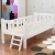 Import Children wooden home bedroom furniture safely get in and out stair case rail solid wood kids bed from China