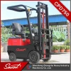 China electric forklift truck manufacturer CPD750 mini battery forklift with AC / DC motor
