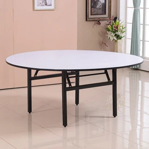 China factory sale hotel round banquet dining table with cheap price
