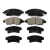 Import China Factory Wholesale power stop disc front motor brake pads  D1592 from China