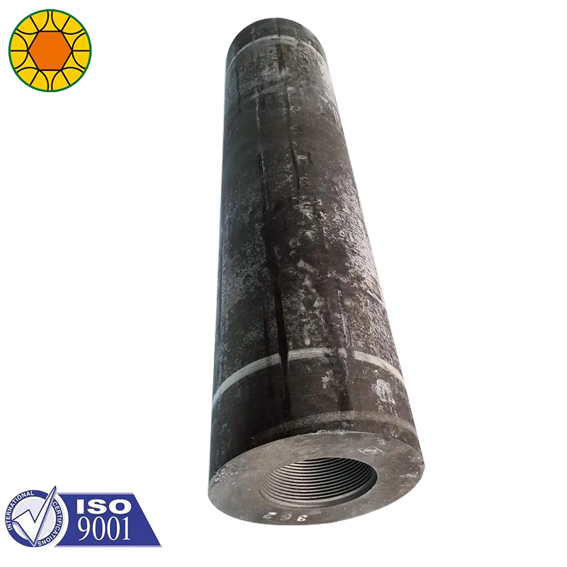China Graphite Electrodes with Nipples Manufacturer for eaf Electric Arc Furnace