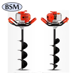 China hot sale 2 Stroke tree planting gasoline earth auger ground drilling machine