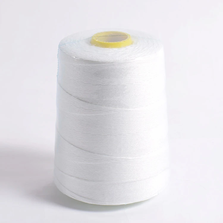 China manufacturer 100% spun polyester sewing thread 200g-5000g Per Cone Spun Polyester Bag Closing Thread