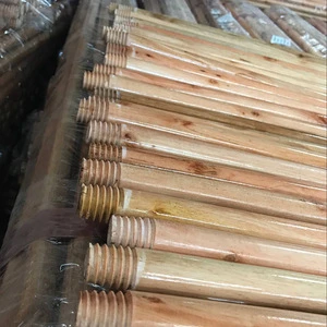 China Manufacturer OEM Varnish wooden broomstick handle