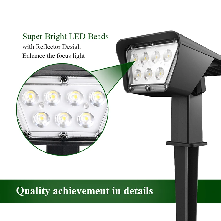 China Manufacturer Portable Outdoor Waterproof Led Lights With Solar Panel