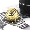 China OEM factory custom 24k real gold plated golf ball