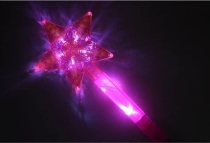 china supplier children toys Five-pointed colorful star light sticks light up stick/cheering stick for promotion