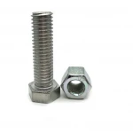 China suppliers manufacturing price size galvanize grade 8.8 hex bolt nut set stainless steel different types of bolts and nuts