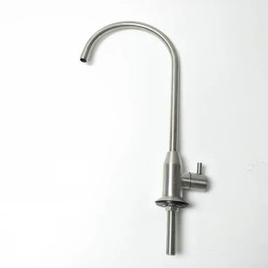 China supply Real 304 stainless steel RO water filter faucet with 1/4 inch connector
