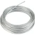 Import Chinese Cable Stainless Steel Metal DIN3055 White Zinc Plated Steel Wire Ropes with PVC cover from China