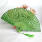 Chinese dance costume wooden victorian foldable decorative hand fans