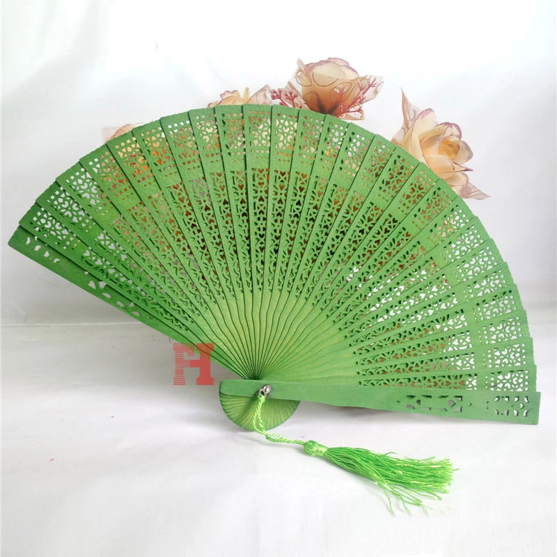 Chinese dance costume wooden victorian foldable decorative hand fans