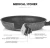 Import Chinese  Nonstick Die-casting Aluminum PFOA Free Wok with Wood or glass Lid for Electric, Induction and Gas Stoves from China