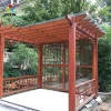 Chinese outdoor metal waterproof pergola roof for pergola sun shade