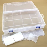 Chinese wholesales Fishing accessory plastic boxes carp Fishing Tackle Bait Container