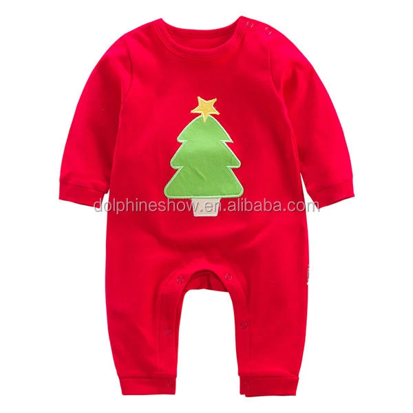 Christmas Baby Romper Full Sleeve Kids Clothes