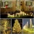 Import christmas lights led string 2 modes solar fairy lights wire string light to decorate home for holidays from China