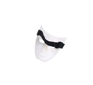 Classic Renaissance Masquerade Party Mask With White And Black Color