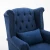 Import Classical Luxury Upholstered Arm Living Room Velvet Fabric Accent Chairs Furniture Sale Customized Style Packing from China