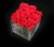 Import clear acrylic rose box stabilized eternal rose preserved flower from China