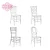 Import Clear stackable crystal plastic acrylic resin tiffany chiavari transparent wedding chair from China