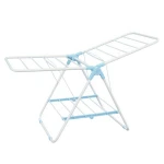 Clothes shelf drying rack laundry stand folding hanger indoor dryer storage portable