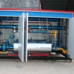 CNG PRESSURE REGULATOR STATION