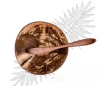 Coconut Spoon Customized Logo SGS Approved Coconut shell Bowl Durable Eco Friendly Decoration Bowl Coconut Bowl Vietnam amazon top seller