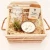 Import Cocostyles custom-made rustic square wooden welcome gift boxes with lid and riband for barn wedding party events from China