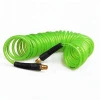 coilhose pneumatic 25 foot Flex PU coiled air hose 1/4""(10*6.5mm) used for pneumatic tools