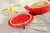 Import Colored glaze red ceramic cookware round casserole with lid and handle QF-006 from China