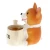 Import Colorful Garden Vase The Dog holding A Watering Can Ceramic Pot Succulent Plants vase Mini Flower Pot from China