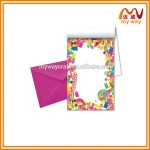 Colorful Memo Pad with Letter about Korean School Supplies