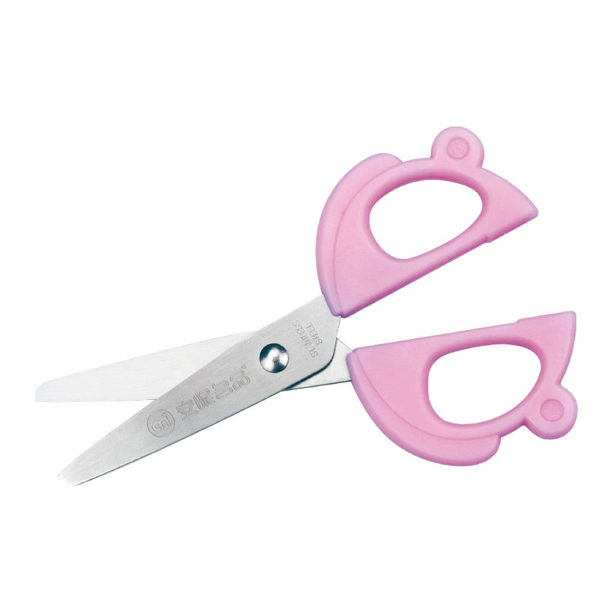 Colorful Paper-cuts Scissors Safe Custom Toy Kids Paper Scissors