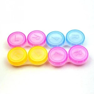 Colourful Contact Lens Case Box Holder Container Soak Storage Kit