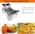 Import Commercial fish potato plantain chips fats fryer frying machine electric turkey industrial deep fryer from China