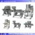 Import Commercial Fish shrimp burger meat pie making production line beef hamburger patty press machine price from China