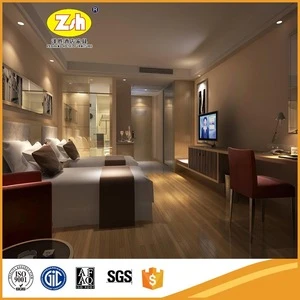 Complete Hotel Suite Room Furniture Package Modern Bedroom Set For Sale ZH-605