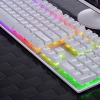 Computer Accessories V4 Wired Backlight Mechanical Feel Keyboard USB Waterproof Gaming Keyboard Colorful 104 Keys Multi-Function