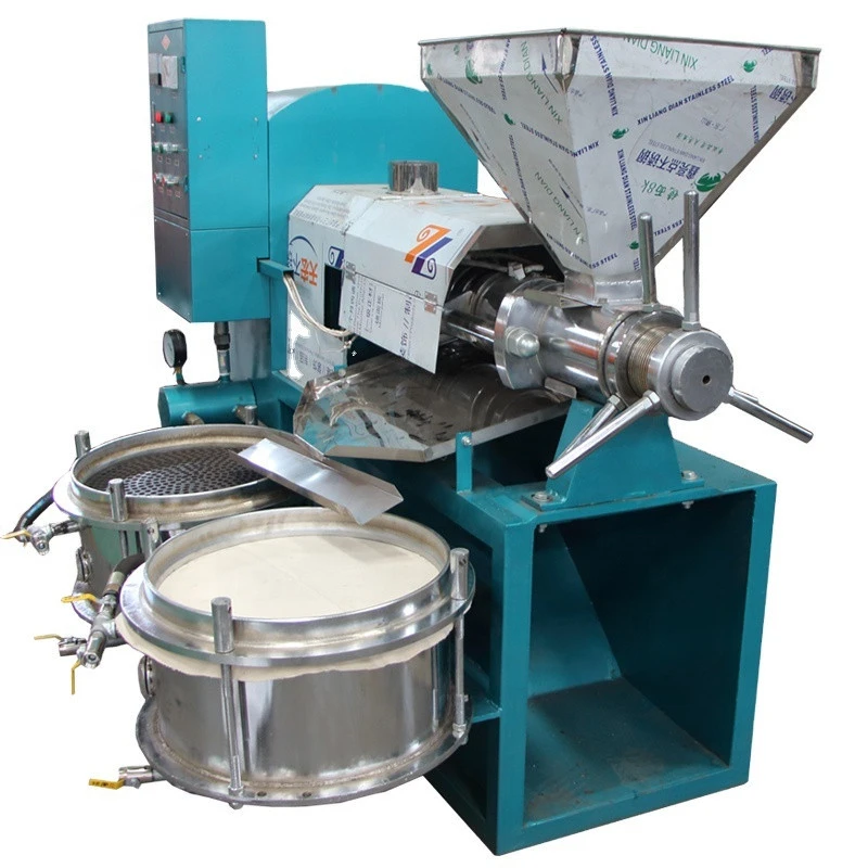 Continuous production cold oil press machine palm oil making machine plant coconut oil press machine with reasonable design