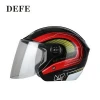 Cool racing open face motorcycle helmet